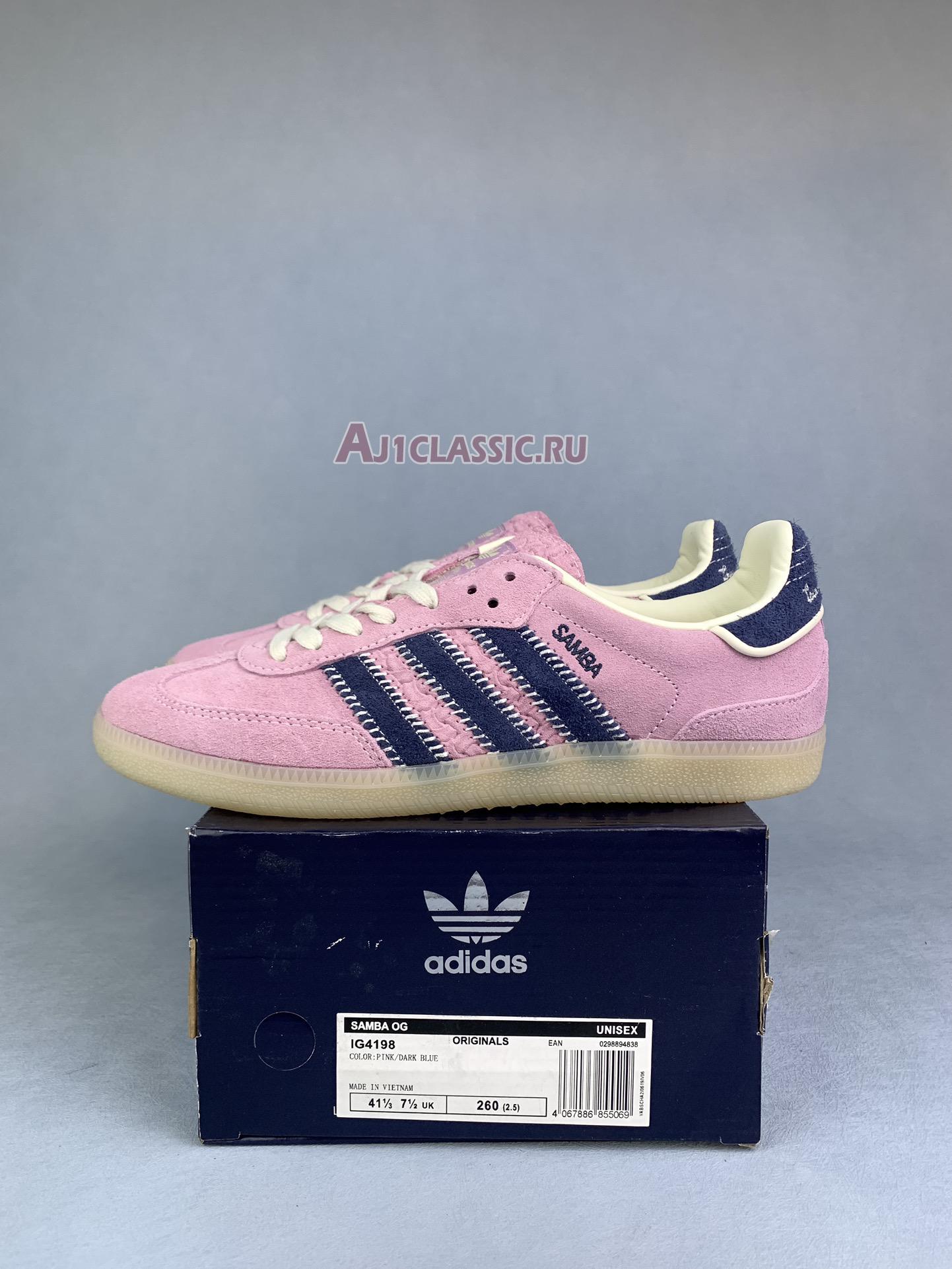 New Adidas Samba OG "Notitle Pink" IG4198 Shoes