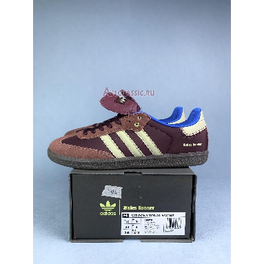 Adidas Samba Nylon Wales Bonner Fox Brown IE0579 Fox Brown/Sandy Beige/Lucky Blue Sneakers