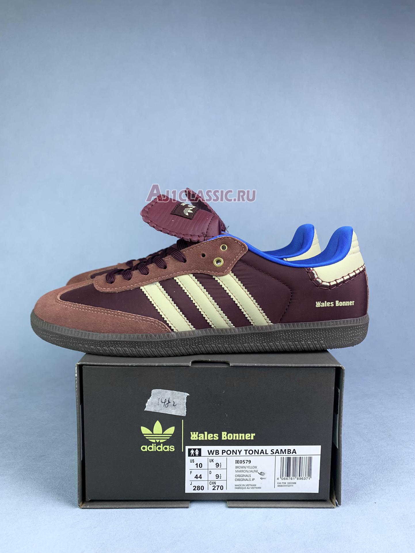 New Adidas Samba Nylon "Wales Bonner Fox Brown" IE0579 Shoes