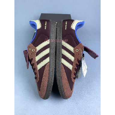 Adidas Samba Nylon Wales Bonner Fox Brown IE0579 Fox Brown/Sandy Beige/Lucky Blue Sneakers