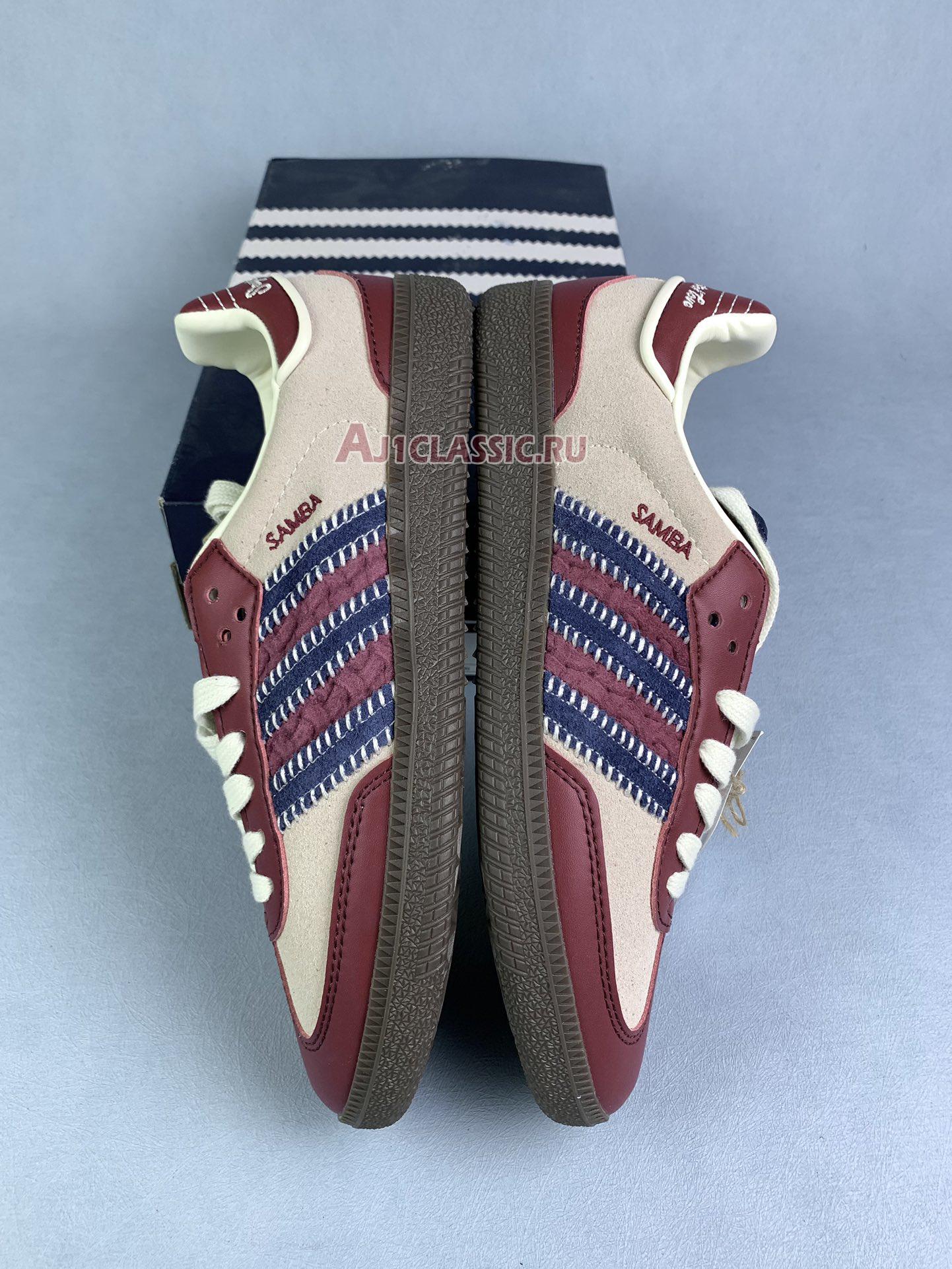 New Adidas Samba OG "Notitle Maroon" ID6023 Shoes