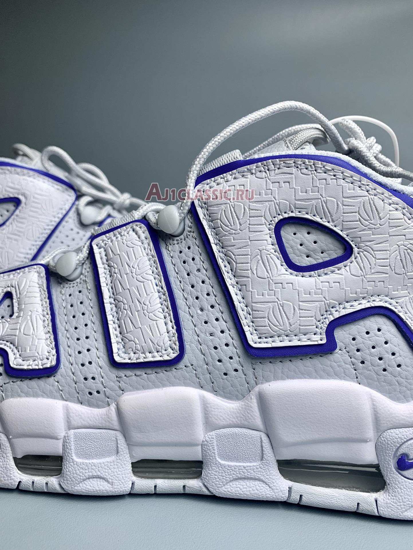 New Nike Air More Uptempo "Embossed White Royal Blue" FD0669-100 Shoes