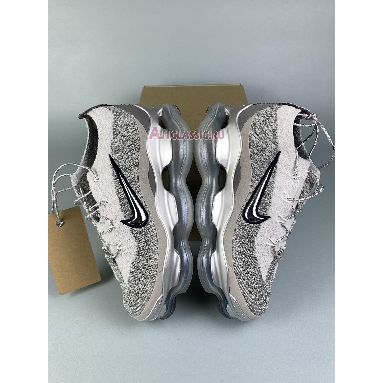 Nike Air Max Scorpion Flyknit Gaiter FD4612-001 Pale Field Grey/Metallic Silver/Light Ironite Lime/Metallic Silver Mens Womens Shoes