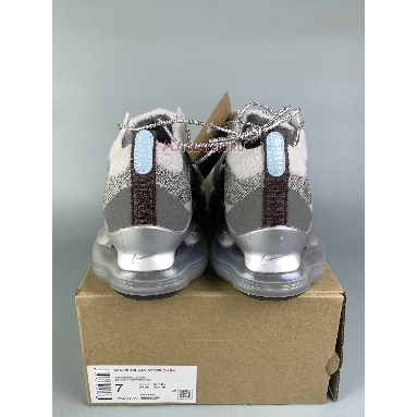 Nike Air Max Scorpion Flyknit Gaiter FD4612-001 Pale Field Grey/Metallic Silver/Light Ironite Lime/Metallic Silver Sneakers