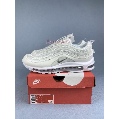 Nike Air Max 97 Triple White Wolf Grey 921826-101 White/Wolf Grey-Black Mens Womens Shoes