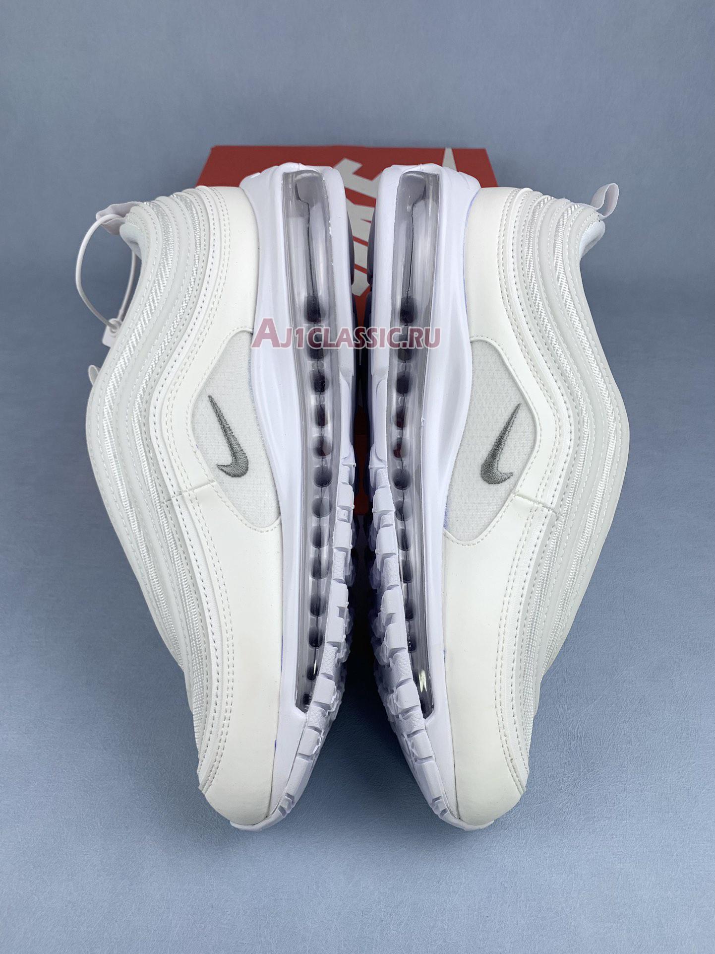 New Nike Air Max 97 "Triple White Wolf Grey" 921826-101 Shoes