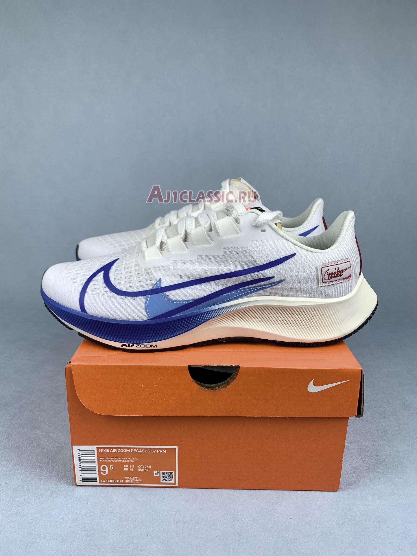 New Nike Air Zoom 37 Premium "Blue Ribbon Sports White" CQ9908-100 Shoes