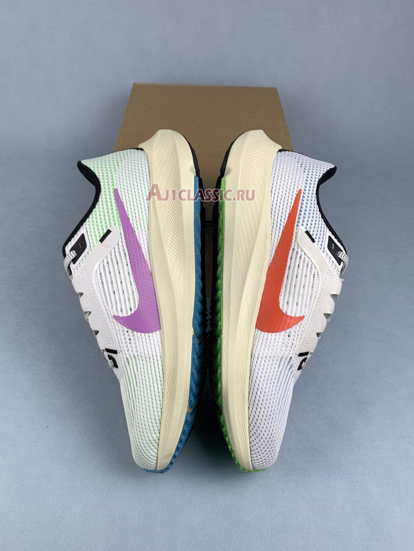 New Nike Air Zoom Pegasus 40 SE "Mismatch White Multi-Color" FJ1051-100 Shoes