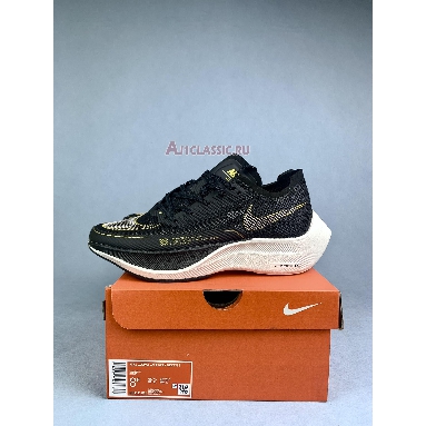 Nike ZoomX Vaporfly Next% 2 Black Metallic Gold Coin CU4111-001 Black/White/Metallic Gold Coin Mens Womens Shoes