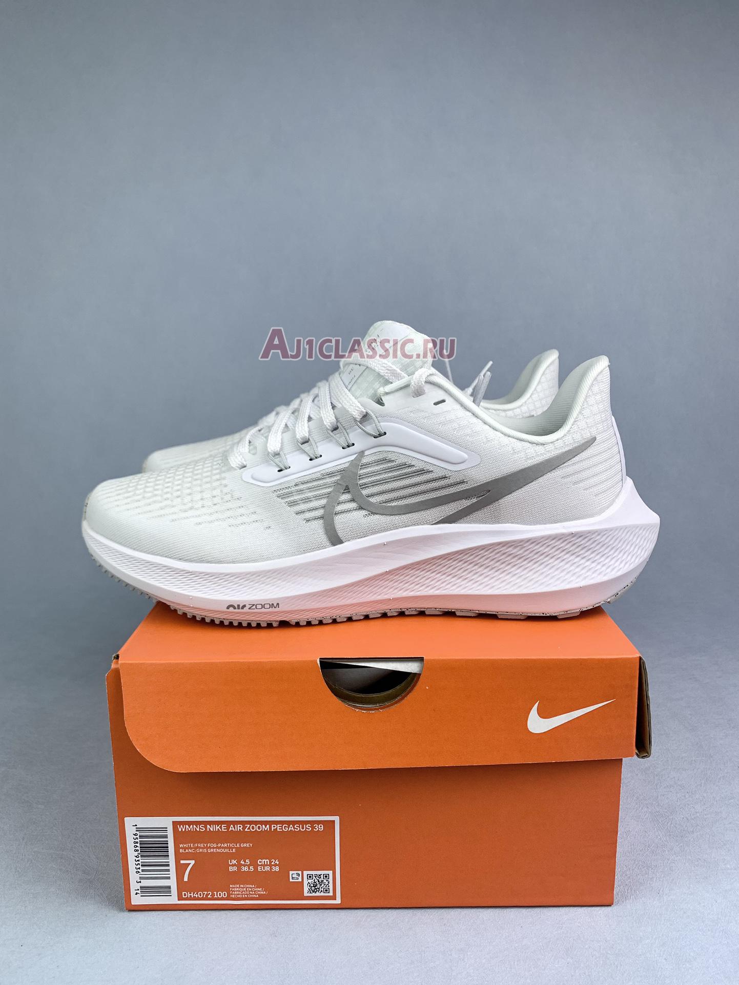 New Nike Air Zoom Pegasus 39 "White Pure Platinum" DH4072-100 Shoes