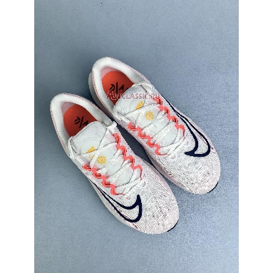 Nike Zoom Fly 5 White Bright Crimson DM8968-100 White/Bright Crimson/Light Orewood Brown/Obsidian Mens Womens Shoes