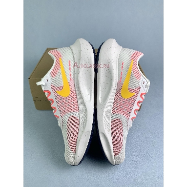 Nike Zoom Fly 5 White Bright Crimson DM8968-100 White/Bright Crimson/Light Orewood Brown/Obsidian Mens Womens Shoes