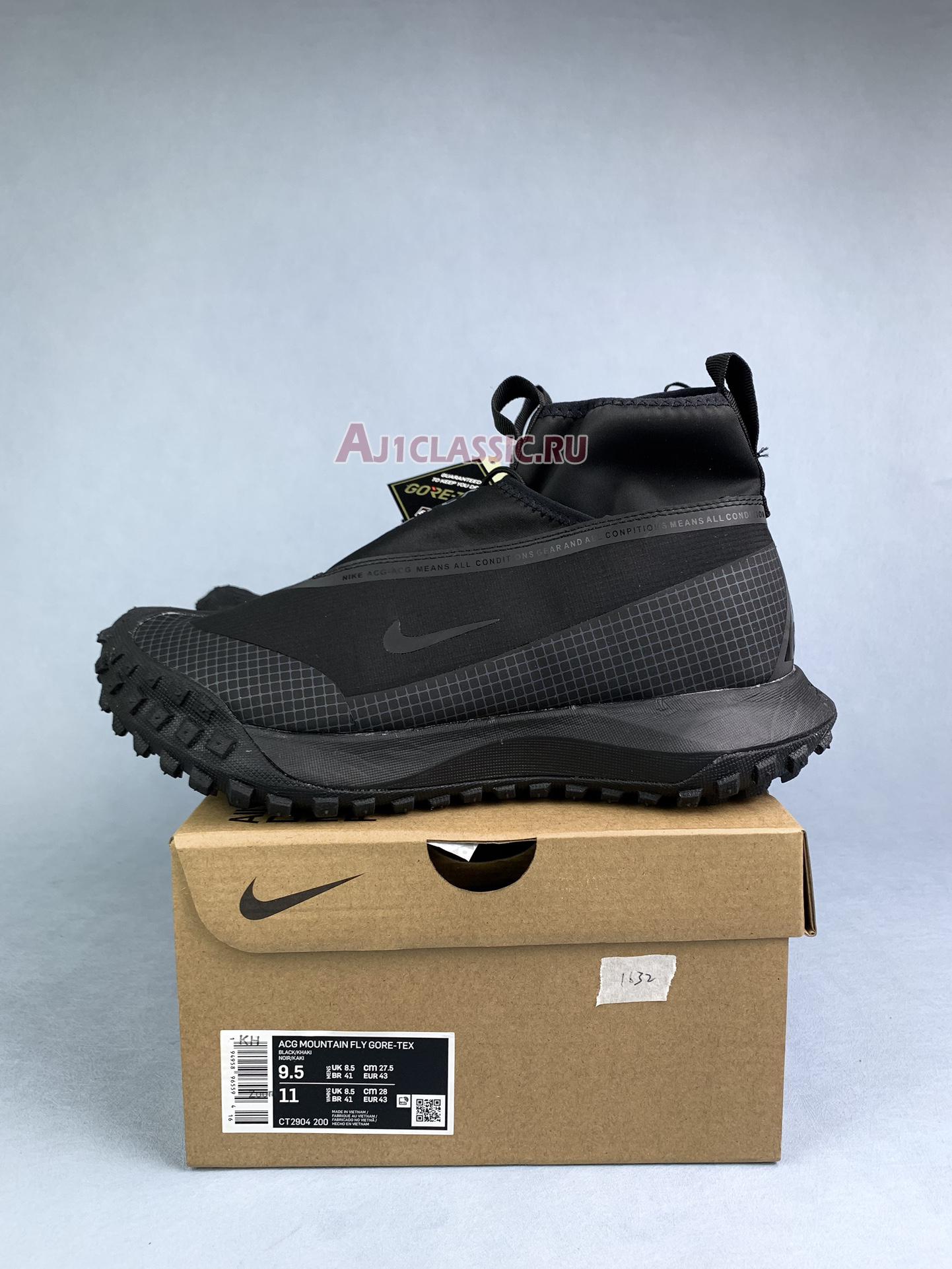 New Nike ACG Mountain Fly "Gore-tex Dark Grey" CT2904-002 Shoes