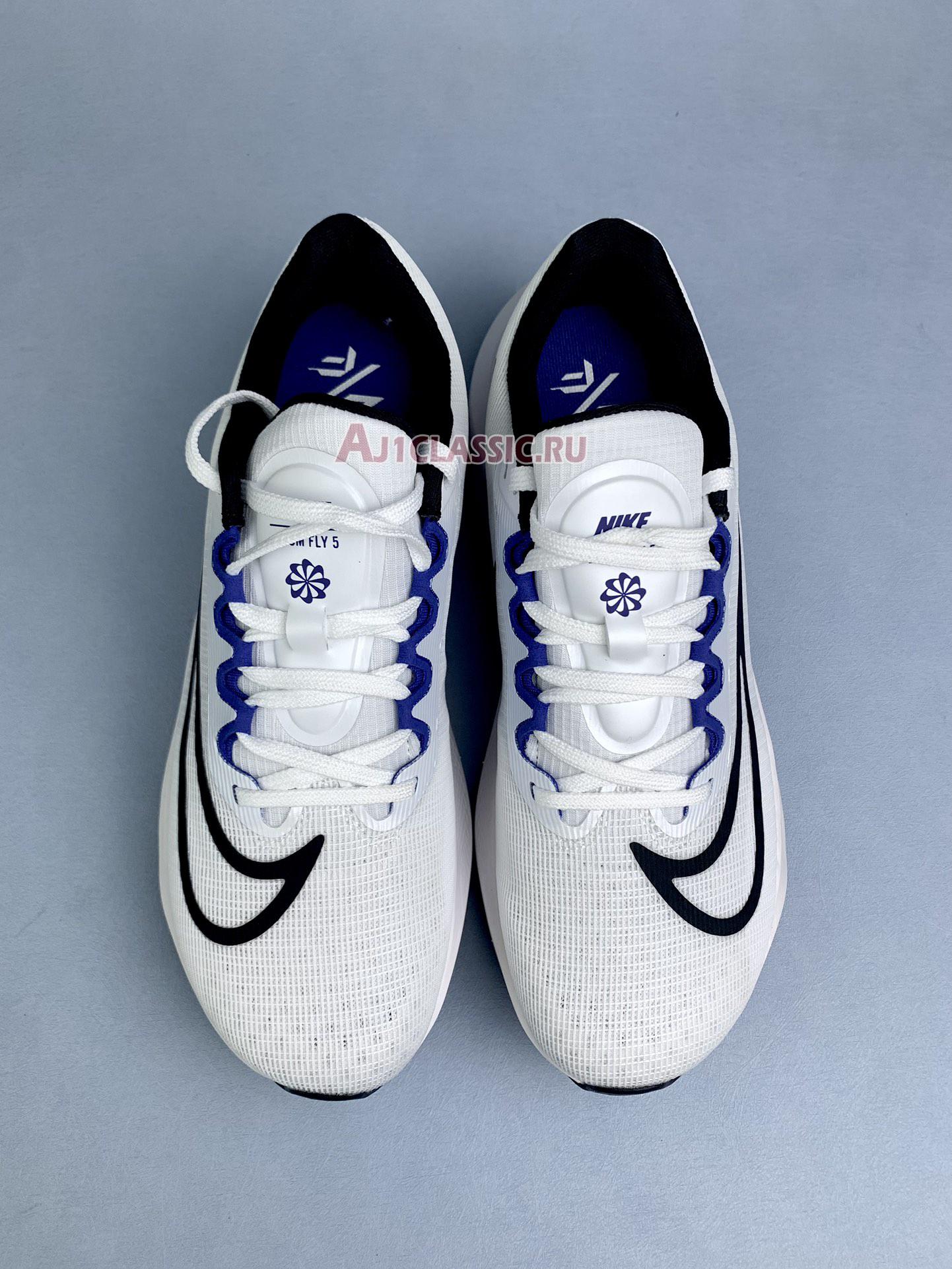 New Nike Zoom Fly 5 "White Black Old Royal" DZ2769-101 Shoes