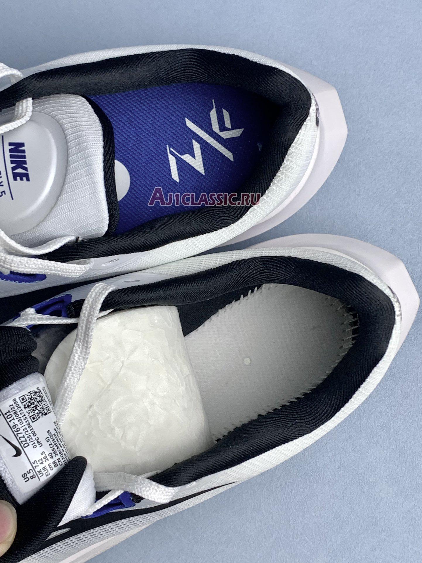 New Nike Zoom Fly 5 "White Black Old Royal" DZ2769-101 Shoes