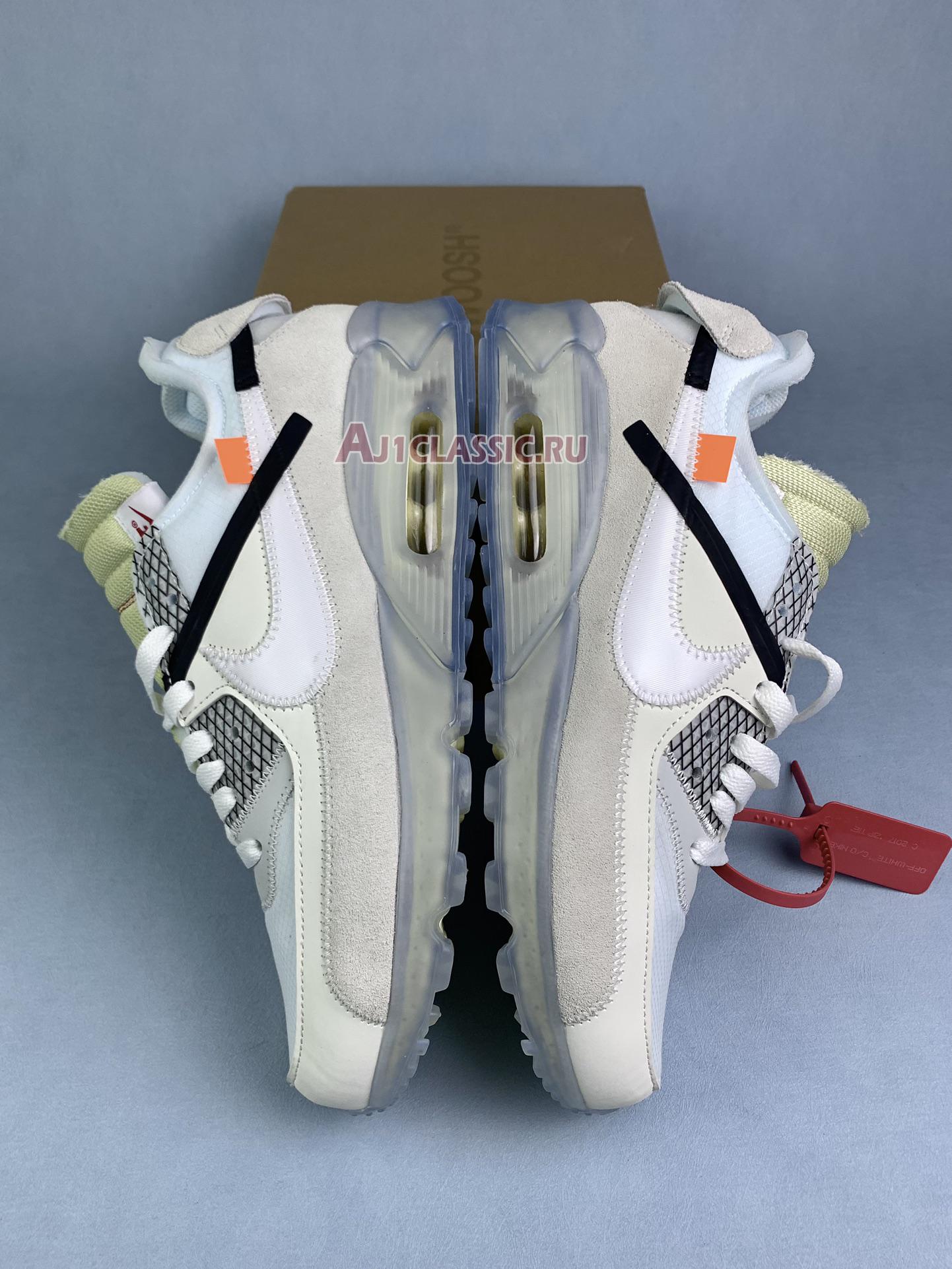 New Off-White x Nike Air Max 90 "The Ten" AA7293-100 Shoes