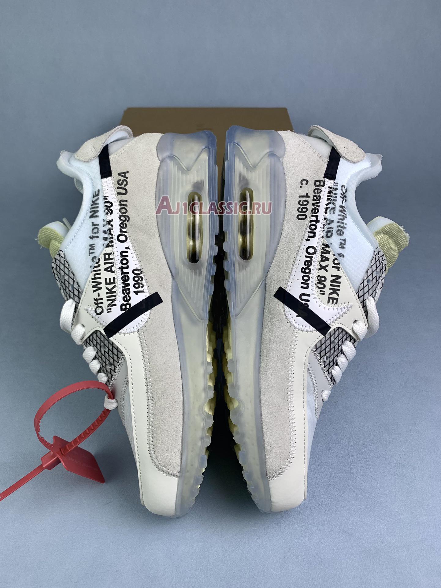 New Off-White x Nike Air Max 90 "The Ten" AA7293-100 Shoes