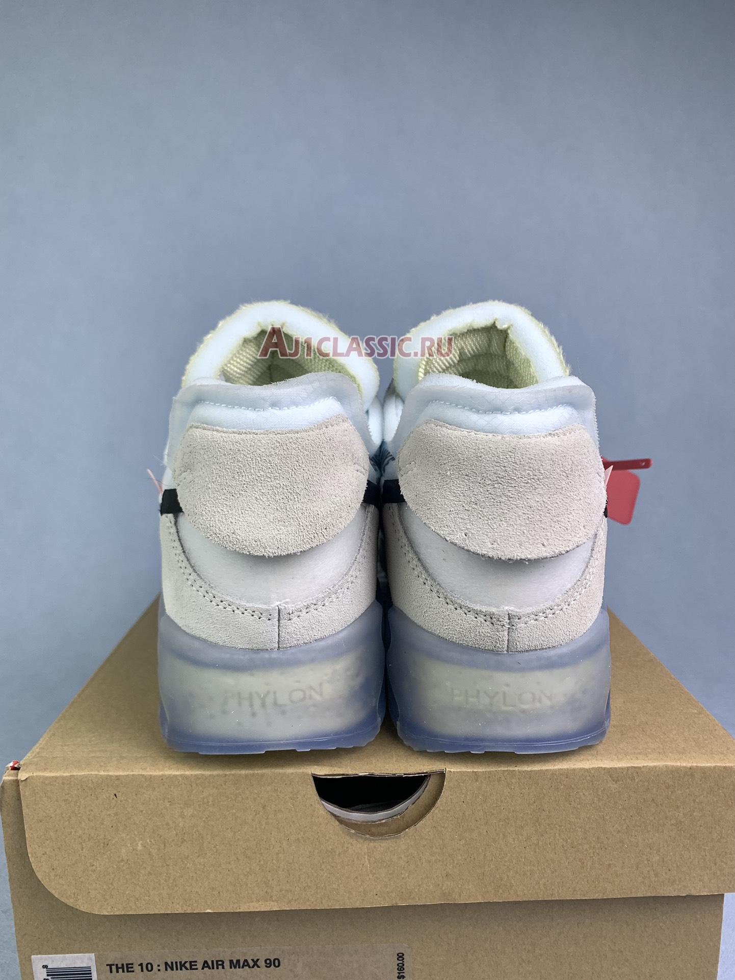 New Off-White x Nike Air Max 90 "The Ten" AA7293-100 Shoes