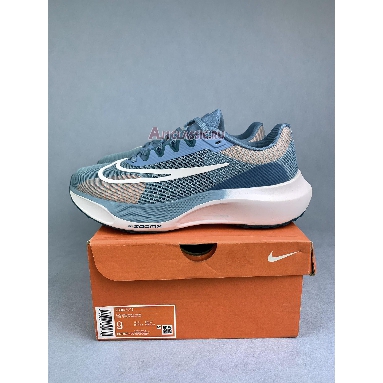 Nike Zoom Fly 5 Cerulean White DM8968-400 Cerulean/Bright Spruce/Peach Cream/White Mens Womens Shoes