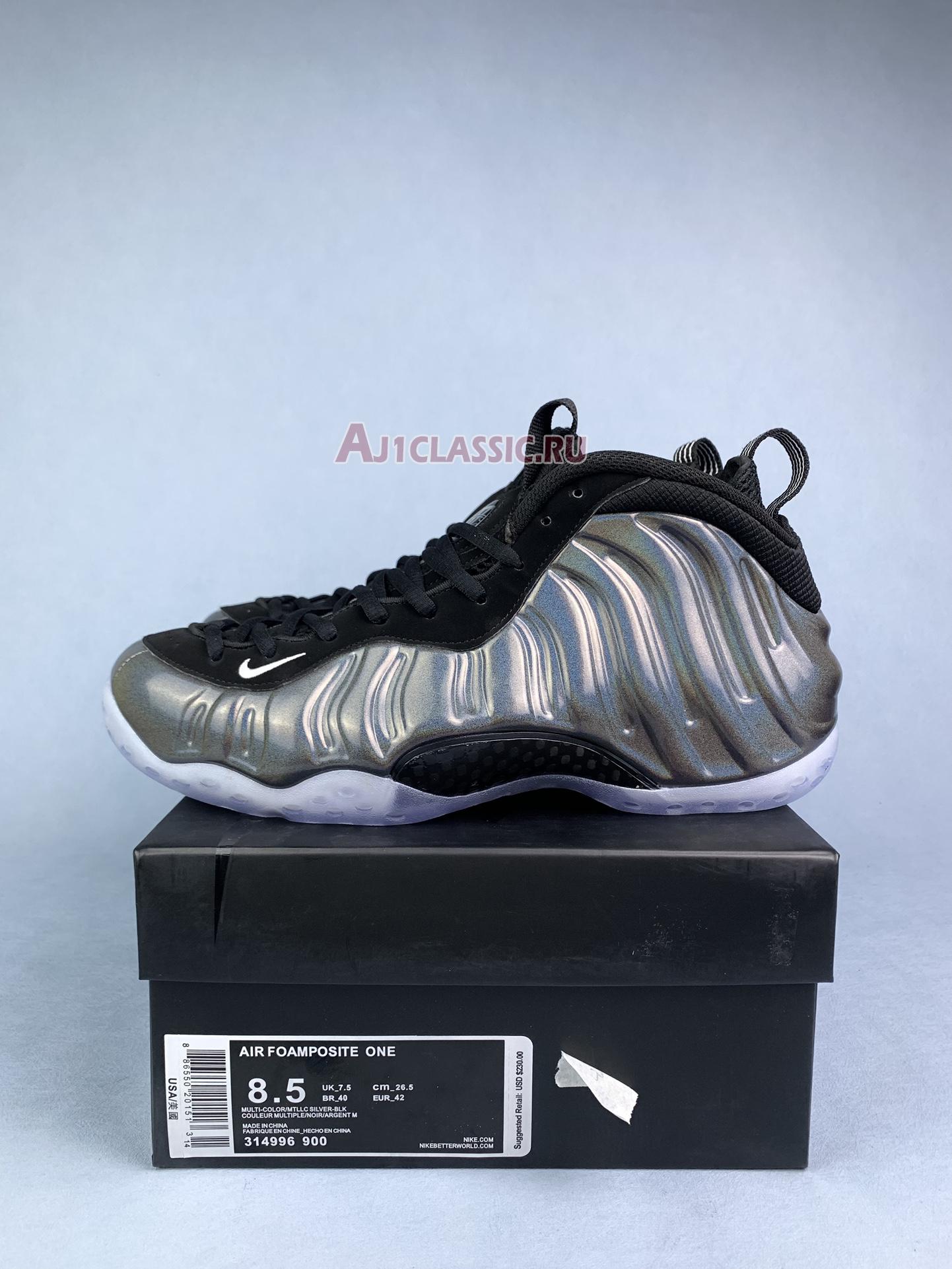 New Nike Air Foamposite One "Hologram" 314996-900 Shoes