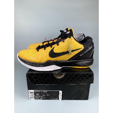 Nike Kobe 6 Lightbulb 429659-700 Del Sol/Black-Tour Yellow-White Mens Womens Shoes