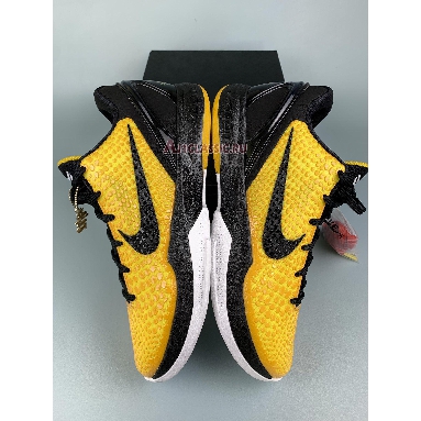 Nike Kobe 6 Lightbulb 429659-700 Del Sol/Black-Tour Yellow-White Mens Womens Shoes