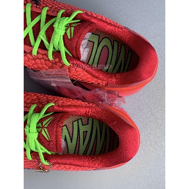 Nike Kobe 6 Protro Reverse Grinch FV4921-600-1 Bright Crimson/Black/Electric Green Mens Womens Shoes