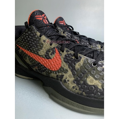 Nike Zoom Kobe 6 Italian Camo 429659-900 Multi-Color/Crimson/Black/White Sneakers