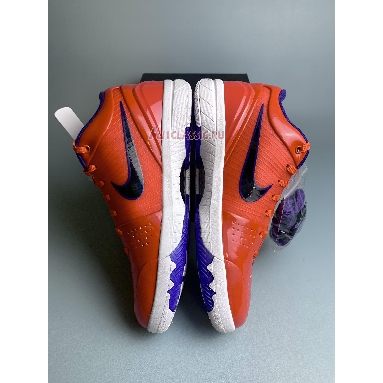 UNDEFEATED x Nike Kobe 4 Protro Team Orange CQ3869-800 Team Orange/Purple/White Mens Womens Shoes