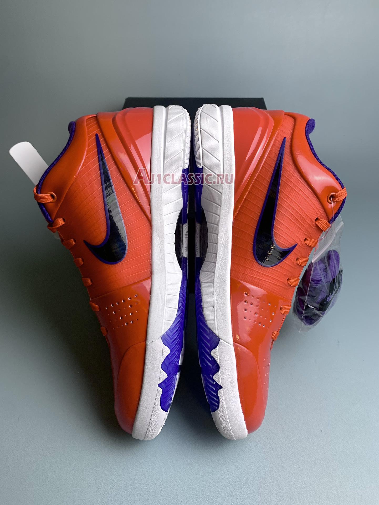 New UNDEFEATED x Nike Kobe 4 Protro "Team Orange" CQ3869-800 Shoes