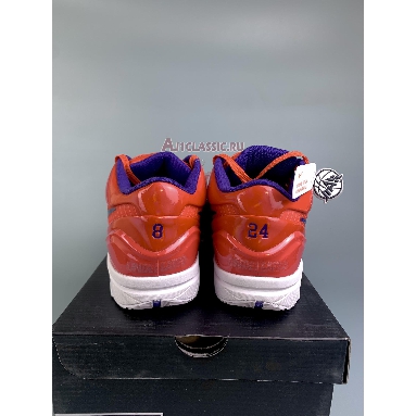 UNDEFEATED x Nike Kobe 4 Protro Team Orange CQ3869-800 Team Orange/Purple/White Mens Womens Shoes