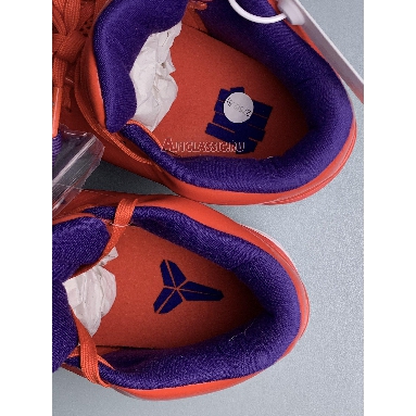 UNDEFEATED x Nike Kobe 4 Protro Team Orange CQ3869-800 Team Orange/Purple/White Mens Womens Shoes