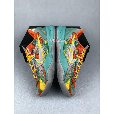 Nike Kobe 8 Protro Venice Beach FQ3548-001 Stadium Grey/Metallic Silver/Tour Yellow Mens Womens Shoes