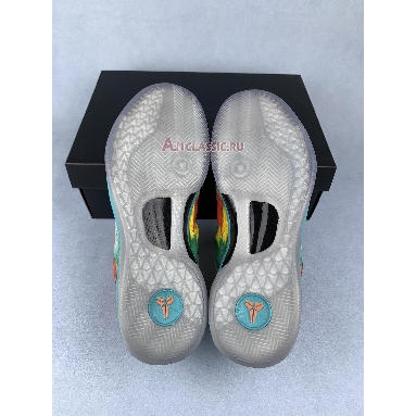 Nike Kobe 8 Protro Venice Beach FQ3548-001 Stadium Grey/Metallic Silver/Tour Yellow Sneakers