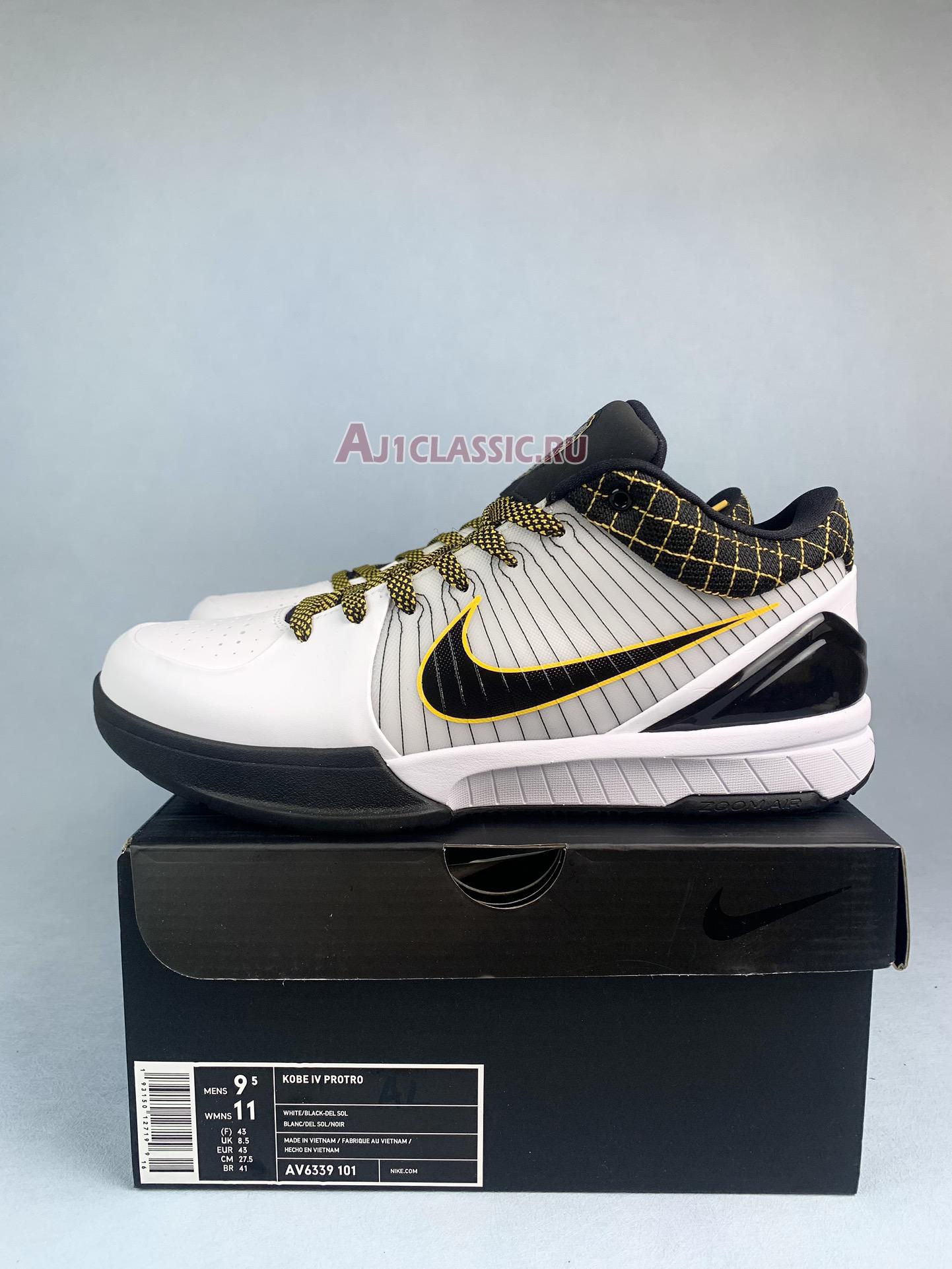 New Nike Zoom Kobe 4 Protro "Del Sol" AV6339-101 Shoes