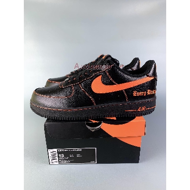 VLONE x Nike Air Force 1 Vlone AA5360-001 Black/Orange Mens Womens Shoes