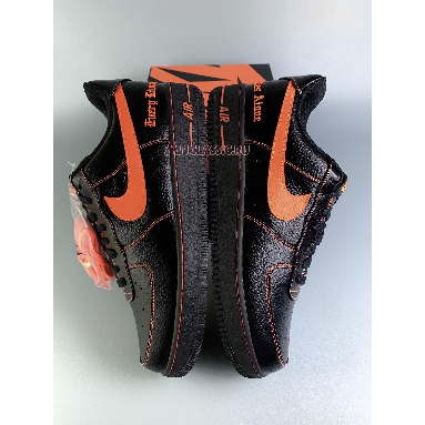 VLONE x Nike Air Force 1 Vlone AA5360-001 Black/Orange Mens Womens Shoes