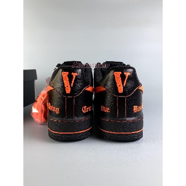 VLONE x Nike Air Force 1 Vlone AA5360-001 Black/Orange Mens Womens Shoes