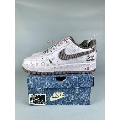 Louis Vuitton x Nike Air Force 1 White Brown CV0670-300 White/Brown Sneakers