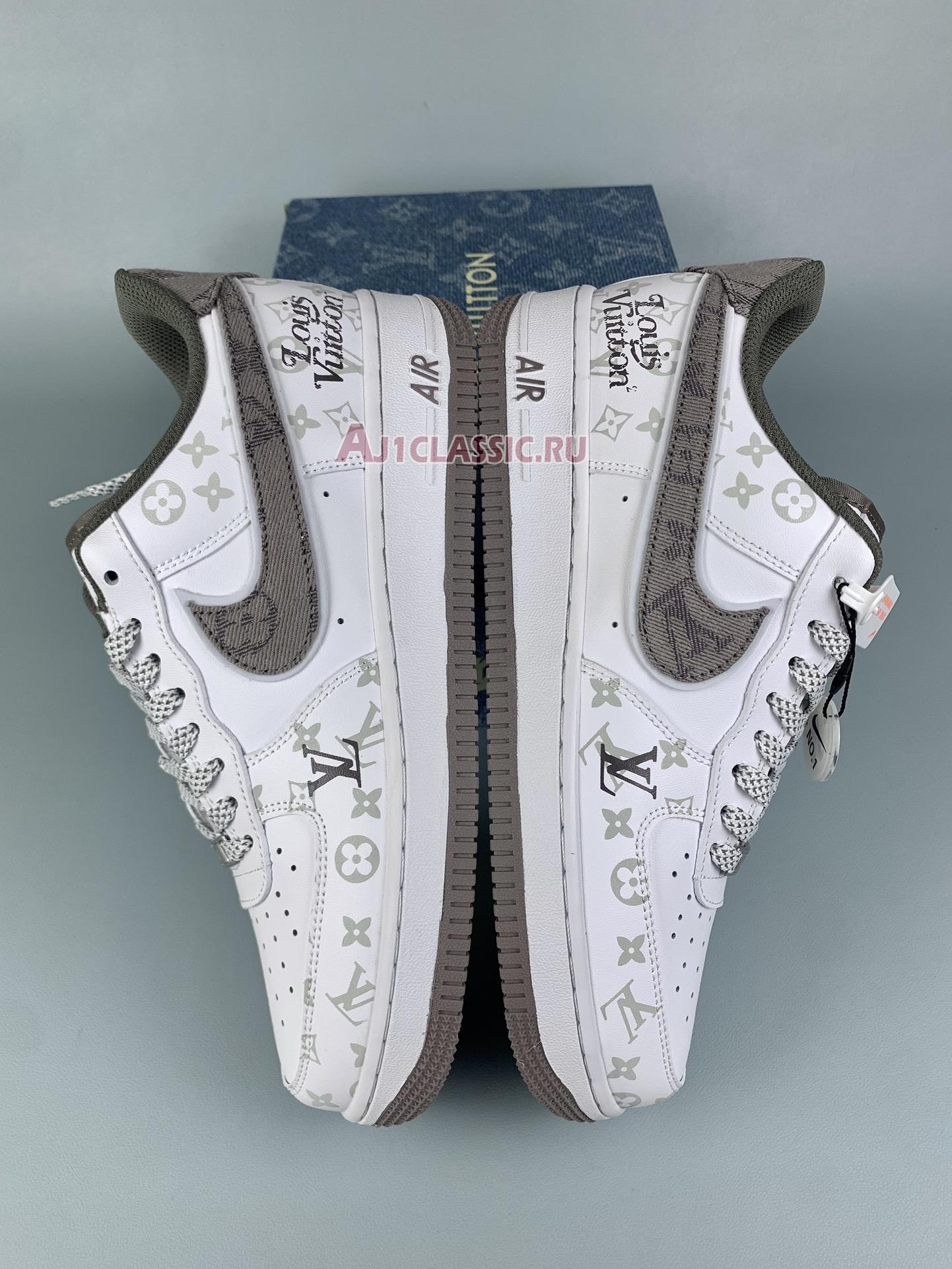 Louis Vuitton x Nike Air Force 1 "White Brown" CV0670-300