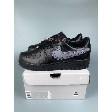 KAWS x Sky High Farm Workwear x Nike Air Force 1 Black KAWSSKYHIGHAF1-BLK Black/Black-Grey Sneakers