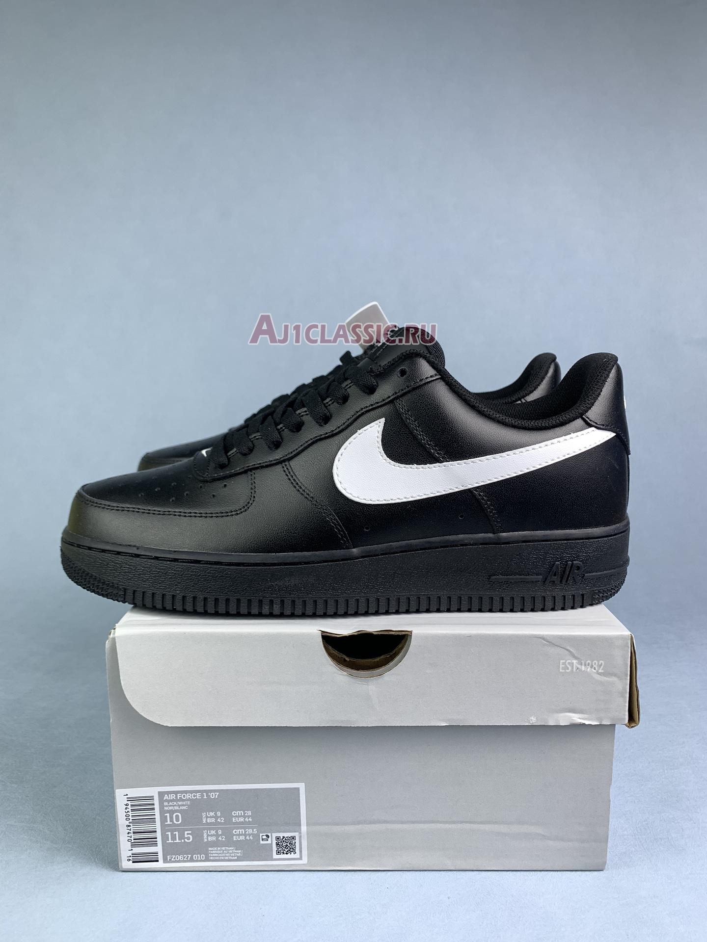 New Nike Air Force 1 Low "Black White 2023" FZ0627-010 Shoes