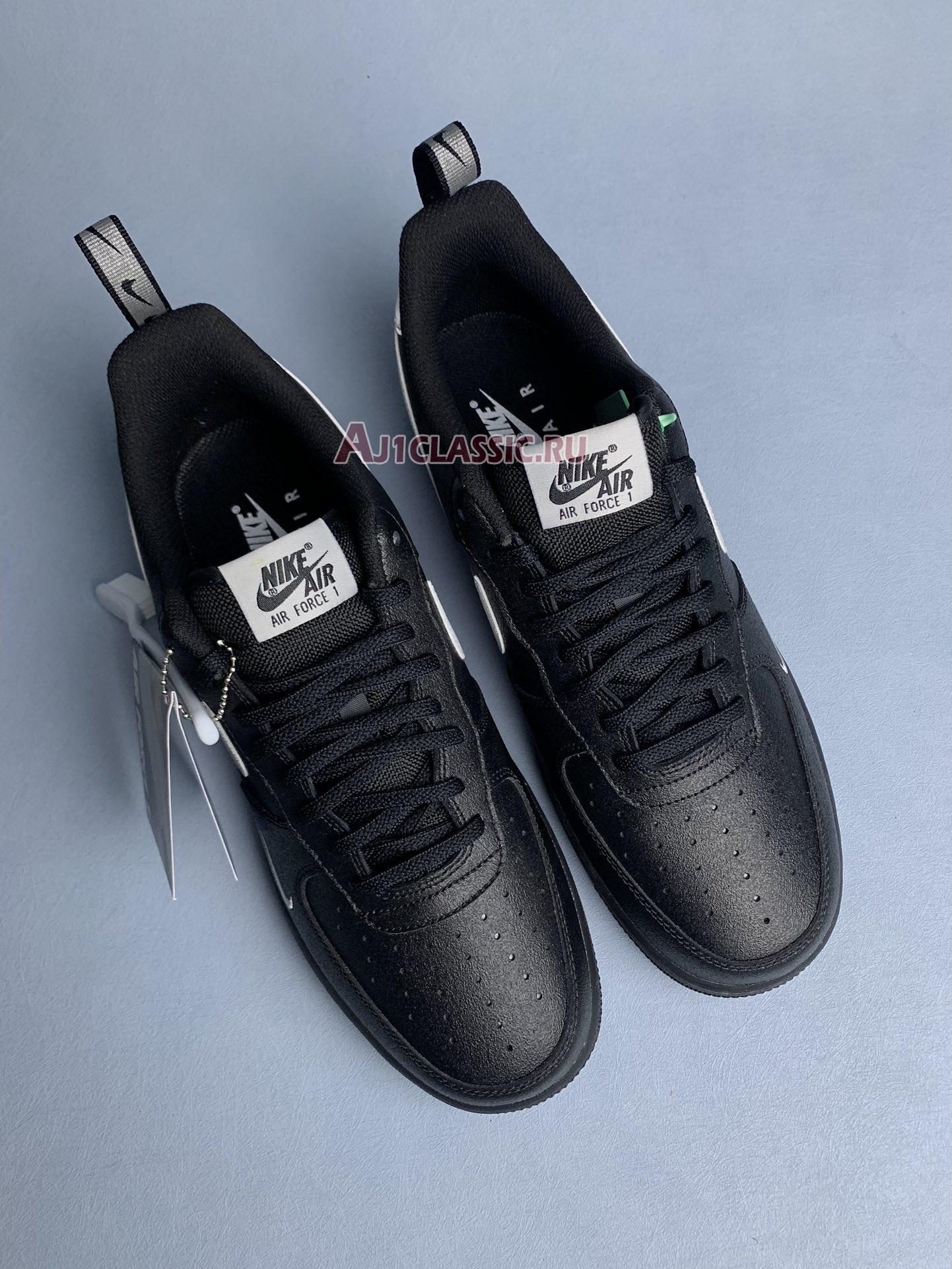 Nike Air Force 1 Low "07 LV8 UT Black Metallic Silver" DX8967-001