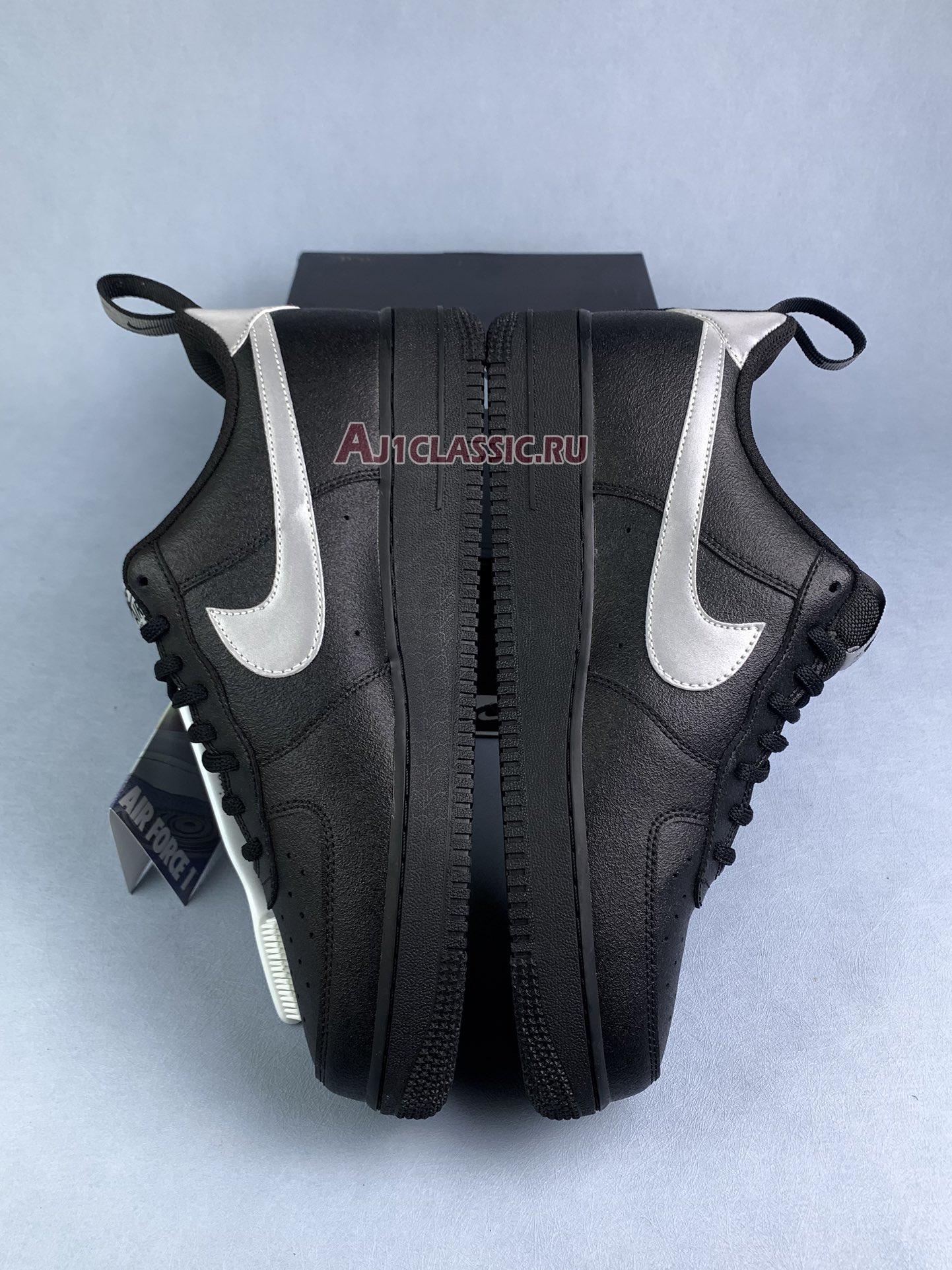 Nike Air Force 1 Low "07 LV8 UT Black Metallic Silver" DX8967-001