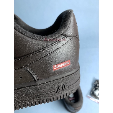 Supreme x Nike Air Force 1 Low Box Logo - Baroque Brown CU9225-200 Baroque Brown/Baroque Brown Mens Womens Shoes