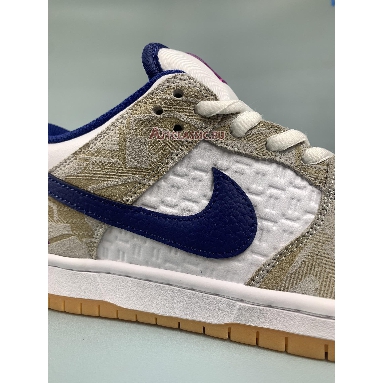 Rayssa Leal x Nike Dunk Low SB Deep Royal Vivid Purple FZ5251-001 Pure Platinum/Deep Royal Blue/Vivid Purple/White/Gum Yellow Mens Womens Shoes