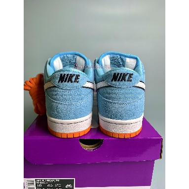 Nike SB Dunk Low Club 58 Gulf BQ6817-401-1 Blue Chill/Safety Orange/Black/White Mens Womens Shoes