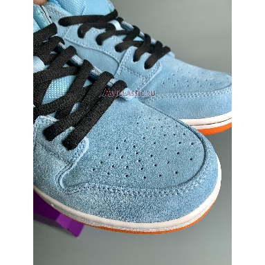 Nike SB Dunk Low Club 58 Gulf BQ6817-401-1 Blue Chill/Safety Orange/Black/White Mens Womens Shoes