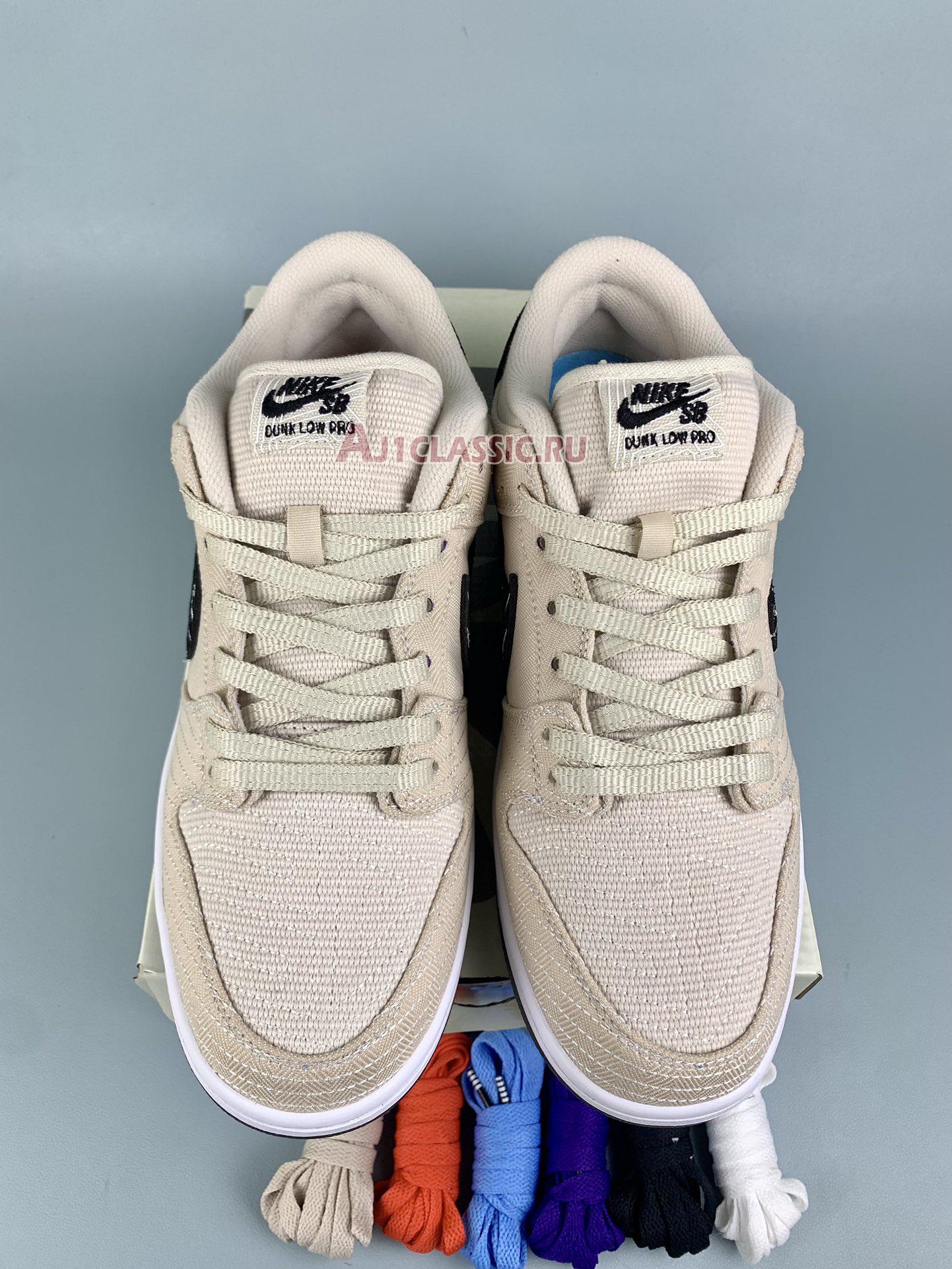 Albino Preto x Nike SB Dunk Low "Fossil" FD2627-200