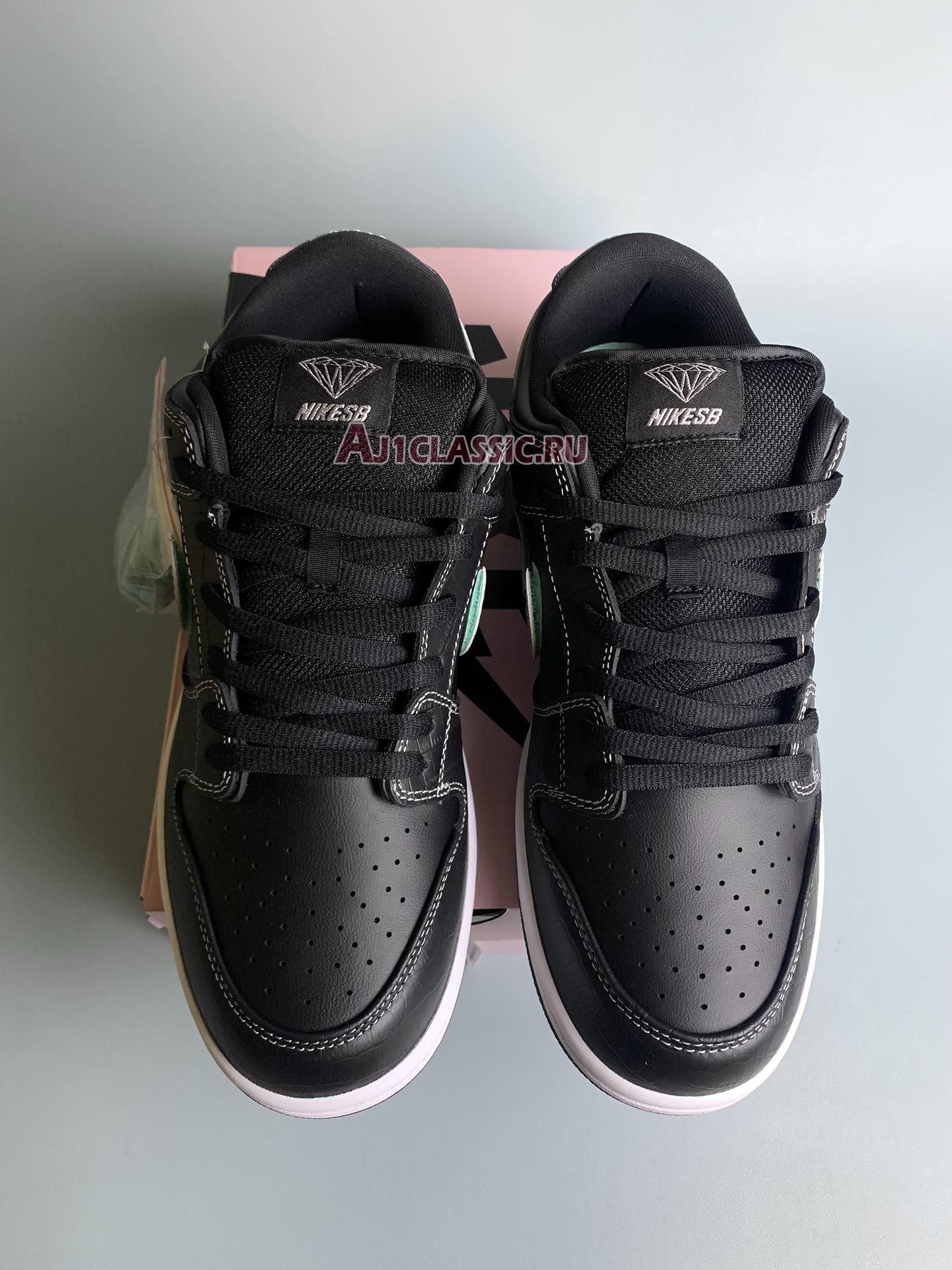 Diamond Supply Co. x Nike Dunk Low Pro SB "Black Diamond" BV1310-001-1